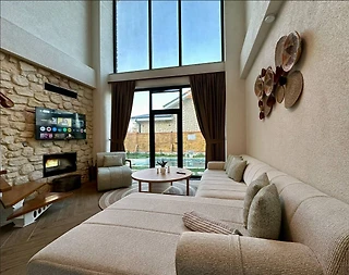 Sapanca Yanık'ta Tesis İçerisinde, Özel Havuzlu, Saunalı Villa - 5