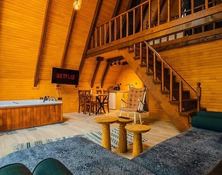 Sapanca'da Muhteşem Doğa İçerisinde, Özel Havuzlu, Modern Bungalov - 5