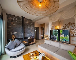 Sapanca Nailiye'de Balayı Çiftlerine Uygun, Özel Havuzlu, Kiralık Bungalov - 5