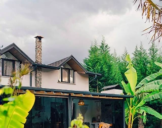 Sapanca'da Doğa İçerisinde, Isıtmalı Havuzlu, Şömineli, Kiralık Villa - 1