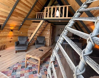 Sapanca'da Muhteşem Doğa İçerisinde, Isıtmalı Havuzlu, Lüks Bungalov - 5