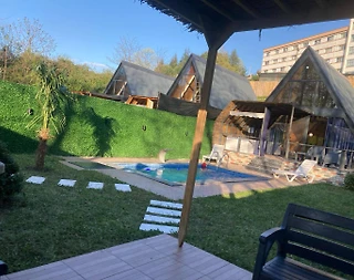 Sapanca'da Muhteşem Doğa İçerisinde, Isıtmalı Havuzlu, Lüks Bungalov - 1