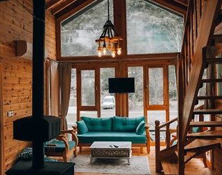 Sapanca Fevziye'de Doğayla İç İçe, Serinleme Havuzlu, Lüks Bungalov - 5