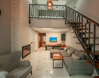 Sapanca Kırkpınar'da Tesis İçerisinde, Ortak Havuzlu, Modern Bungalov - 4