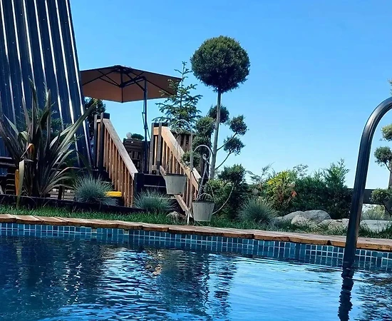 Sapanca'da Eşsiz Doğa Manzaralı, Özel Havuzlu, Kiralık Şık Bungalov - 1