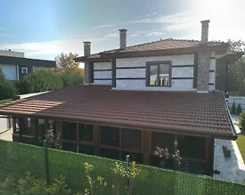 Sapanca'da Kalabalık Aileler İçin Uygun, Kapalı Havuzlu, Modern Villa - 3