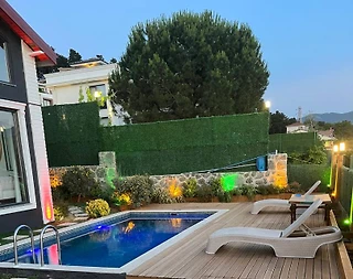 Sapanca'da Göl Manzaralı, Isıtmalı Havuzlu, Balayı Villası - 2