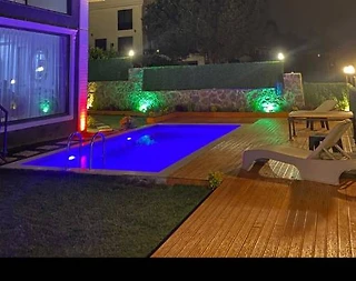 Sapanca'da Göl Manzaralı, Isıtmalı Havuzlu, Balayı Villası - 5