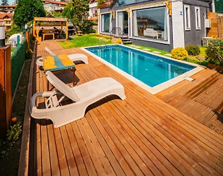 Sapanca'da Göl'de Enfes Manzaralı, Isıtmalı Havuzlu, Balayı Villası - 1