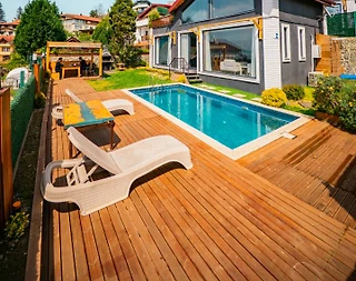Sapanca'da Göl'de Enfes Manzaralı, Isıtmalı Havuzlu, Balayı Villası - 2