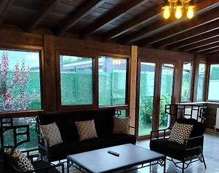 Sapanca'da Kalabalık Aileler İçin Uygun, Kapalı Havuzlu, Modern Villa - 5
