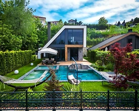 Sapanca Kuruçeşme'de Muhteşem Doğada, Özel Havuzlu, Balayı Villası - 2