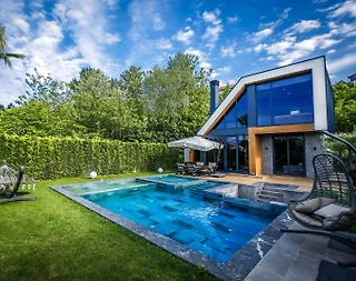 Sapanca Kuruçeşme'de Muhteşem Doğada, Özel Havuzlu, Balayı Villası - 4