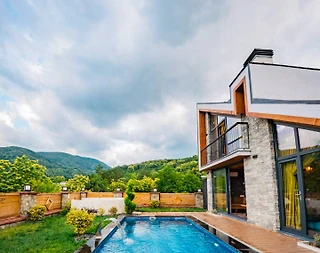 Sapanca Fevziye'de Tasarımıyla Büyüleyen, Özel Havuzlu, 2+1 Bungalov - 5