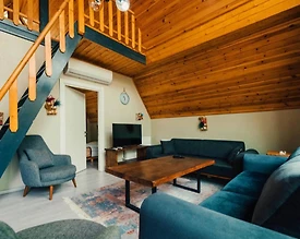 Sapanca'da Çekirdek Ailelere Uygun, Özel Havuzlu, Modern Bungalov - 3