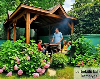Sapanca'da Merkezi Konumda, Isıtmalı Havuzlu, Lüks Villa - 3
