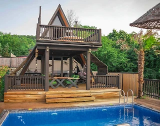 Sapanca'da Muhteşem Doğa İçerisinde, Özel Havuzlu, Lüks Bungalov - 2