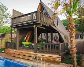 Sapanca'da Muhteşem Doğa İçerisinde, Özel Havuzlu, Lüks Bungalov - 3