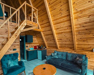 Sapancada Doğal Güzellikler İçinde, Isıtmalı Havuzlu, Lüks Bungalov - 4