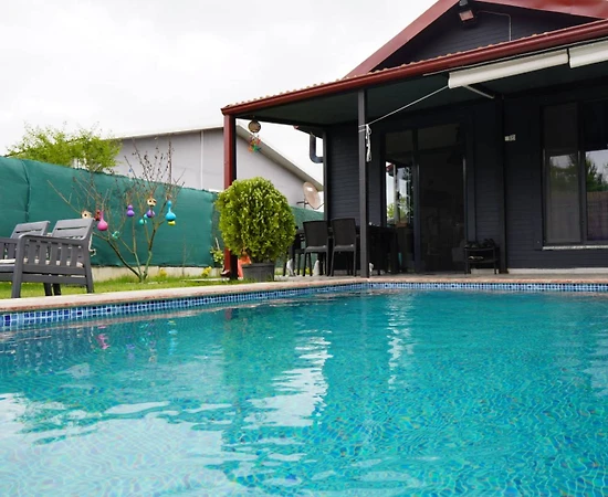 Sapanca'da Enfes Doğa İçerisinde, Özel Havuzlu, Modern Villa - 1