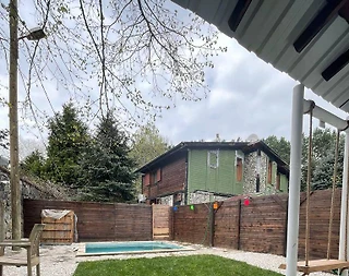 Sapanca Yanık'ta Doğanın İçerisinde, Özel Havuzlu, Modern Villa - 3