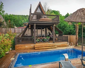 Sapanca'da Muhteşem Göl Manzaralı, Isıtmalı Havuzlu, Jakuzili Bungalov - 2