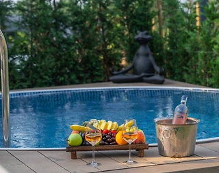 Sapanca Nailiye'de Muhteşem Manzaralı, Özel Havuzlu, Lüks Bungalov - 4