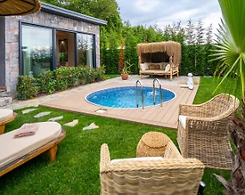 Sapanca Nailiye'de Tesis İçerisinde, Özel Havuzlu, Kiralık Villa - 2