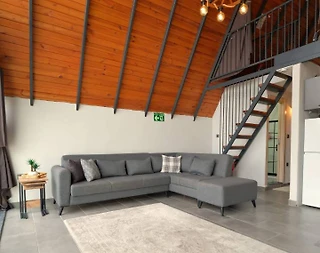 Sapanca'da Panoramik Göl Manzaralı, Özel Havuzlu, Konforlu Bungalov - 4