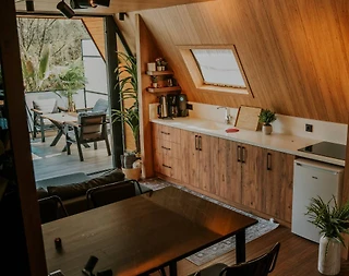 Sapanca'da Tesis İçerisinde, Isıtmalı Özel Havuzlu, Şık Bungalov - 3