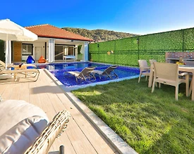Kaş Sarıbelen'de Doğa İçerisinde, Özel Havuzlu, Lüks Villa - 3