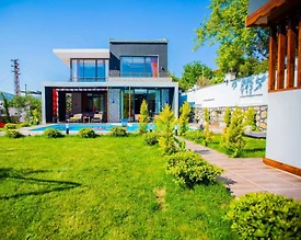 Kaş Sarıbelen'de Çocuk Oyun Alanlı, Özel Havuzlu, Kiralık Villa - 3