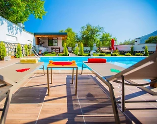 Kaş Sarıbelen'de Çocuk Oyun Alanlı, Özel Havuzlu, Kiralık Villa - 5