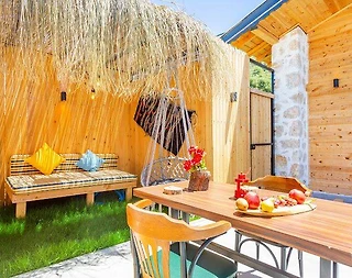 Kaş Sarıbelen'de Sinema Odalı, Özel Havuzlu, Hamaklı, Balayı Villası - 2