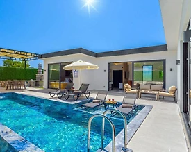 Kaş Bezirgan'da Doğa İçinde, Özel Havuzlu, Hamamlı ve Saunalı Villa - 3