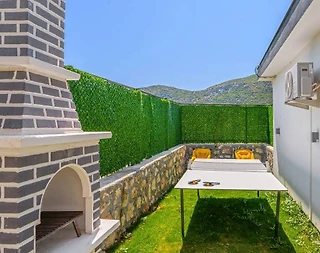 Kaş Bezirgan'da Doğa İçinde, Özel Havuzlu, Hamamlı ve Saunalı Villa - 5