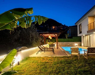 Marmaris Söğüt'te Muhteşem Doğada, Özel Havuzlu, Jakuzili Villa - 4