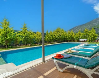 Fethiye Ölüdeniz'de Elverişli Konumda, Özel Havuzlu, Lüks Villa - 4