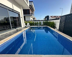 Serik Belek'te Denize Yakın Konumda, Özel Havuzlu, 3+1, Kiralık Villa - 2