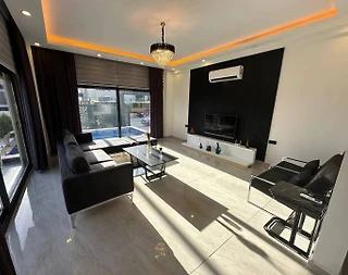 Serik Belek'te Doğayla İç İçe, Özel Havuzlu, Modern Tasarımlı Villa - 5