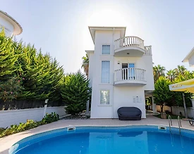 Serik Belek'te Geniş Ailelere Uygun, Özel Havuzlu, Ferah Villa - 3
