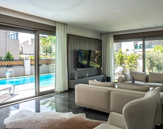 Serik Belek'te Geniş Ailelere Uygun, Özel Havuzlu, Lüks Villa - 5