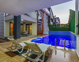 Serik Belek'te Kalabalık Ailelere Uygun, Özel Havuzlu, 5+1 Modern Villa - 2