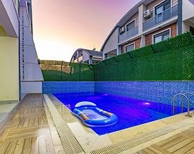 Serik Belek'te Kalabalık Ailelere Uygun, Özel Havuzlu, 5+1 Modern Villa - 3