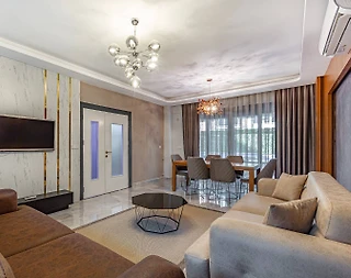 Serik Belek'te Kalabalık Ailelere Uygun, Özel Havuzlu, 5+1 Modern Villa - 5