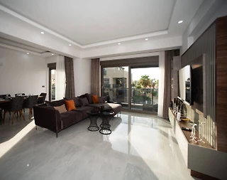 Serik Belek'te Merkezi Konumda, Ortak Havuzlu, Kiralık Daire - 4