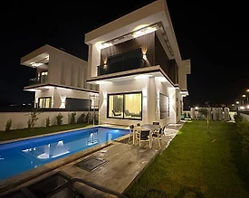 Serik Belek'te Merkezi Konumda, Özel Havuzlu, Lüks Villa - 2