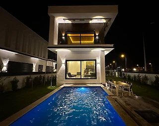 Serik Belek'te Merkezi Konumda, Özel Havuzlu, Lüks Villa - 4