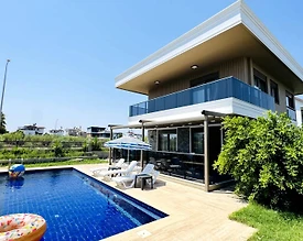 Serik Belek'te Muhteşem Doğada, Özel Havuzlu, Modern Villa - 2