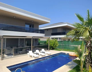 Serik Belek'te Muhteşem Doğada, Özel Havuzlu, Modern Villa - 4